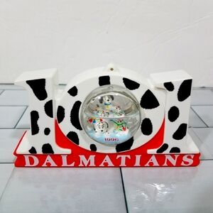 McDonald's Disney's 101 Dalmatian 1996 Ornament Snowglobe